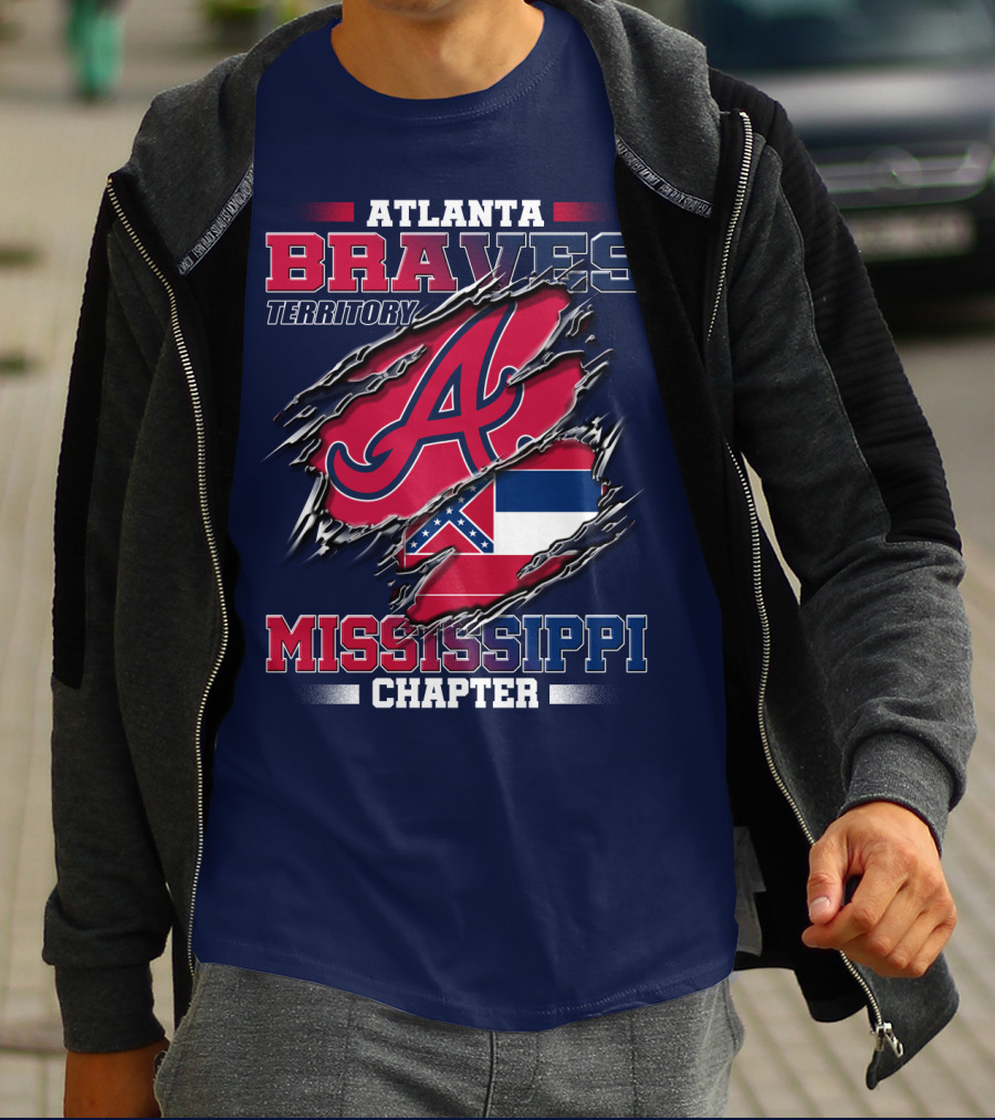 Atlanta Braves Territory Mississippi Chapter T-Shirt