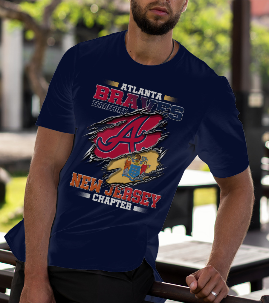 Atlanta Braves Territory New Jersey Chapter T-Shirt