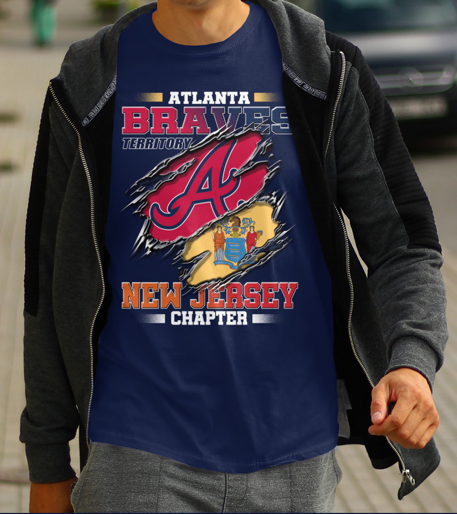 Atlanta Braves Territory New Jersey Chapter T-Shirt