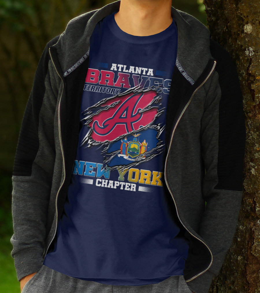 Atlanta Braves Territory New York Chapter T-Shirt