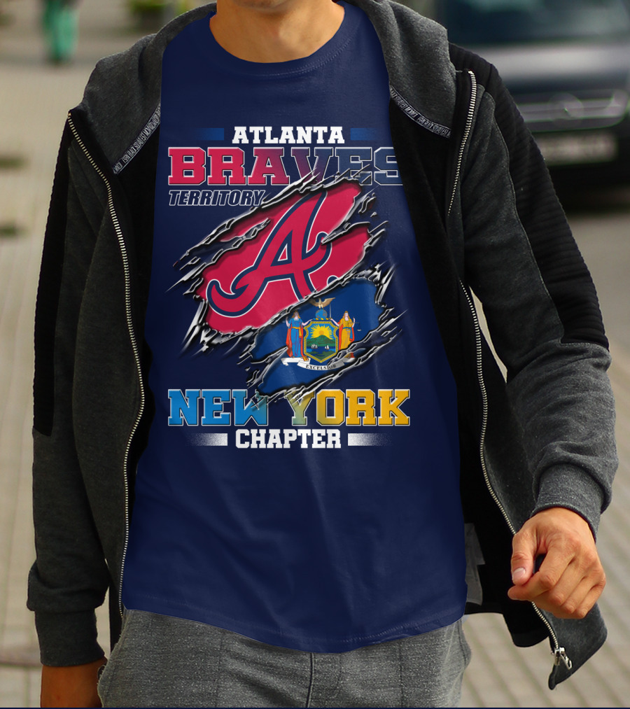 Atlanta Braves Territory New York Chapter T-Shirt
