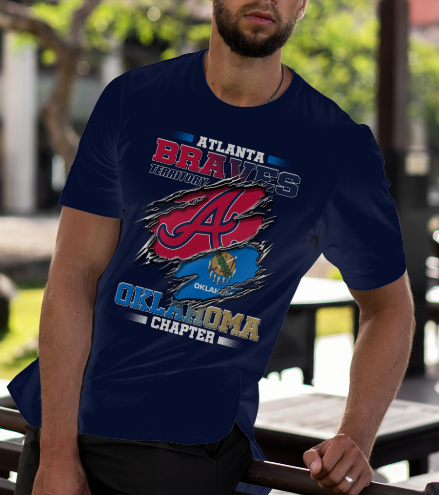 Atlanta Braves Territory Oklahoma Chapter T-Shirt