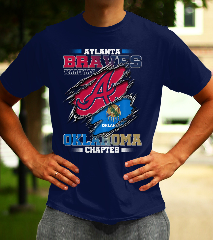 Atlanta Braves Territory Oklahoma Chapter T-Shirt