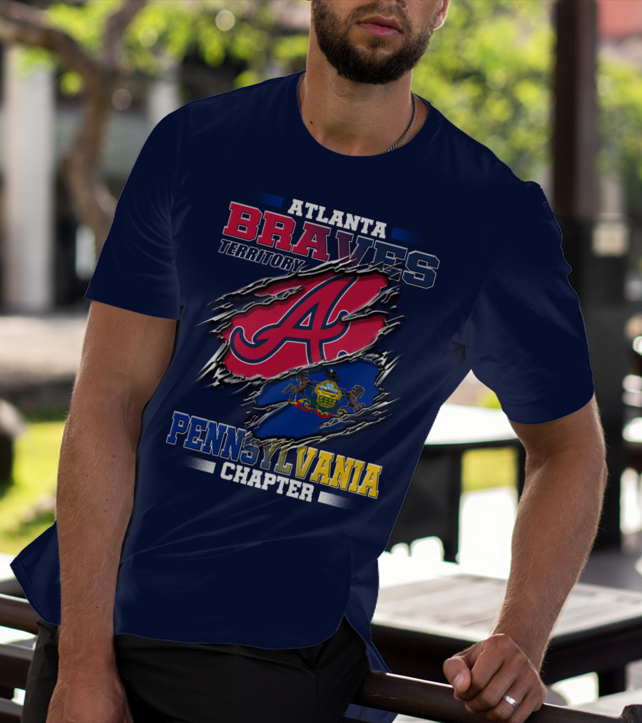 Atlanta Braves Territory Pennsylvania Chapter T-Shirt