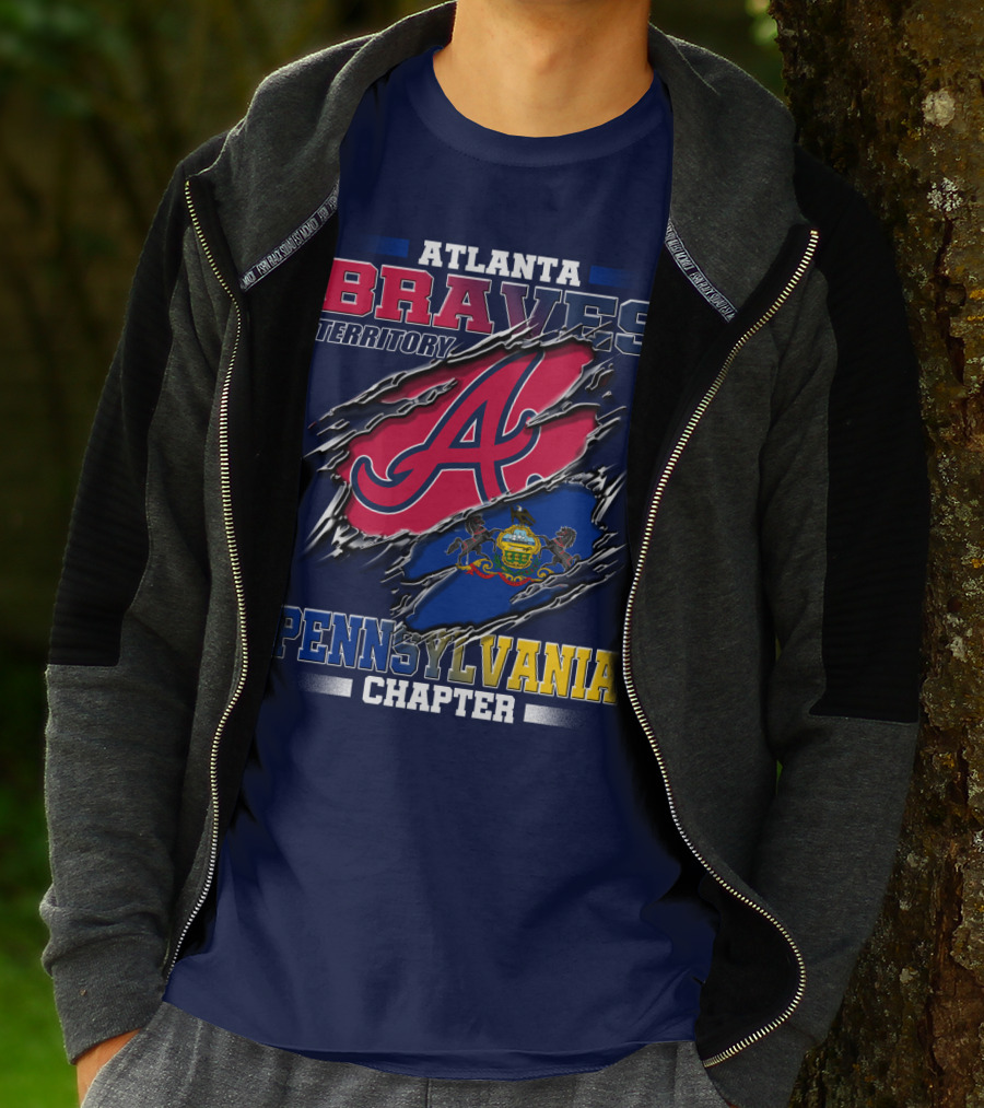 Atlanta Braves Territory Pennsylvania Chapter T-Shirt