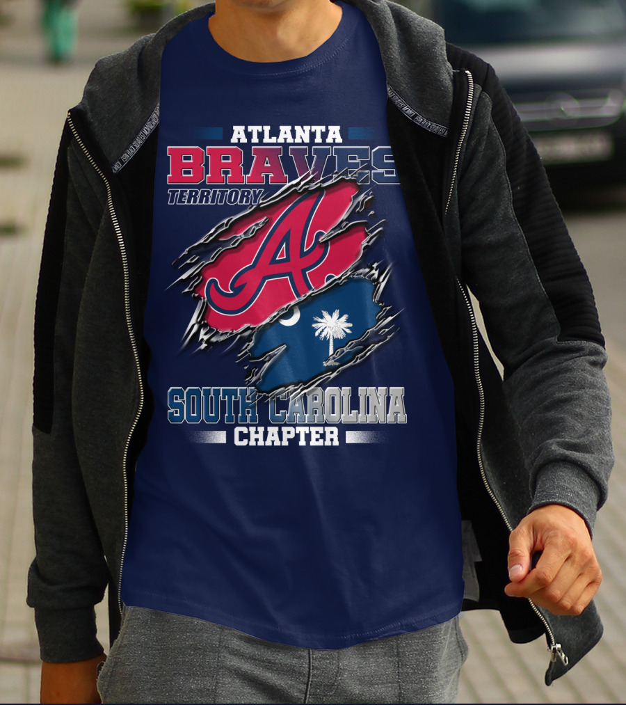 Atlanta Braves Territory South Carolina Chapter T-Shirt