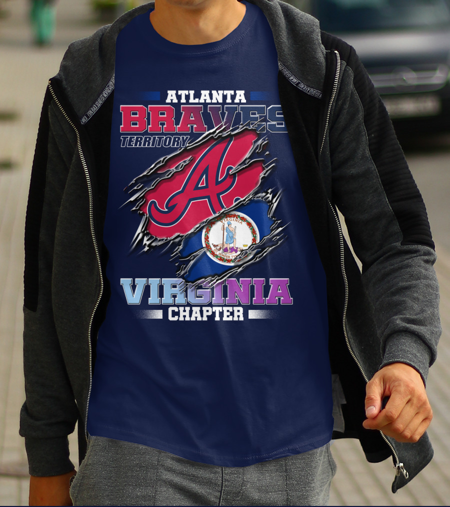 Atlanta Braves Territory Virginia Chapter T-Shirt