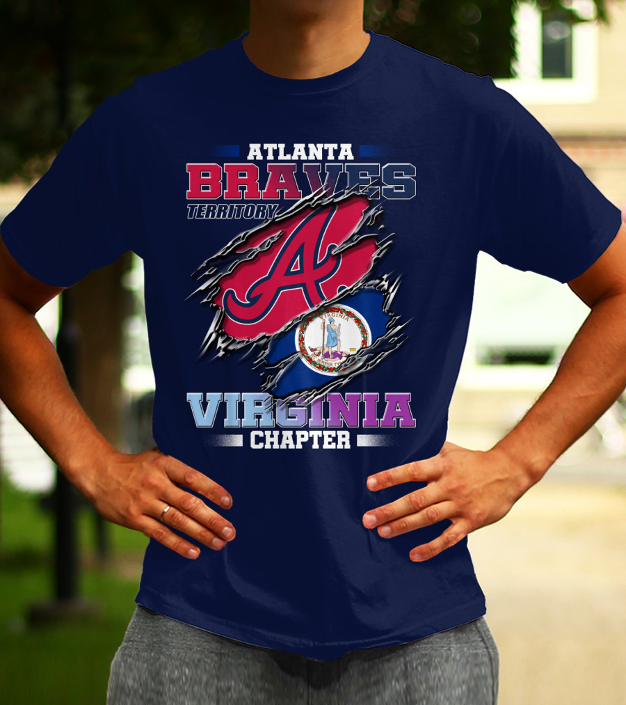 Atlanta Braves Territory Virginia Chapter T-Shirt