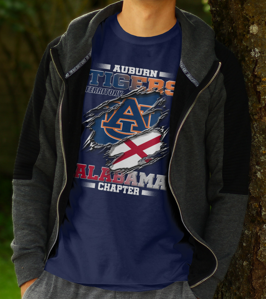Auburn Tigers Territory Alabama Chapter T-Shirt