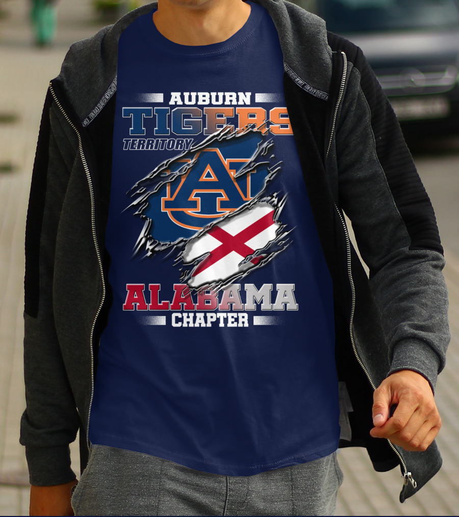 Auburn Tigers Territory Alabama Chapter T-Shirt