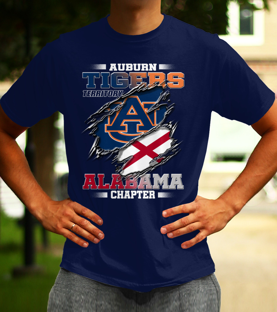 Auburn Tigers Territory Alabama Chapter T-Shirt