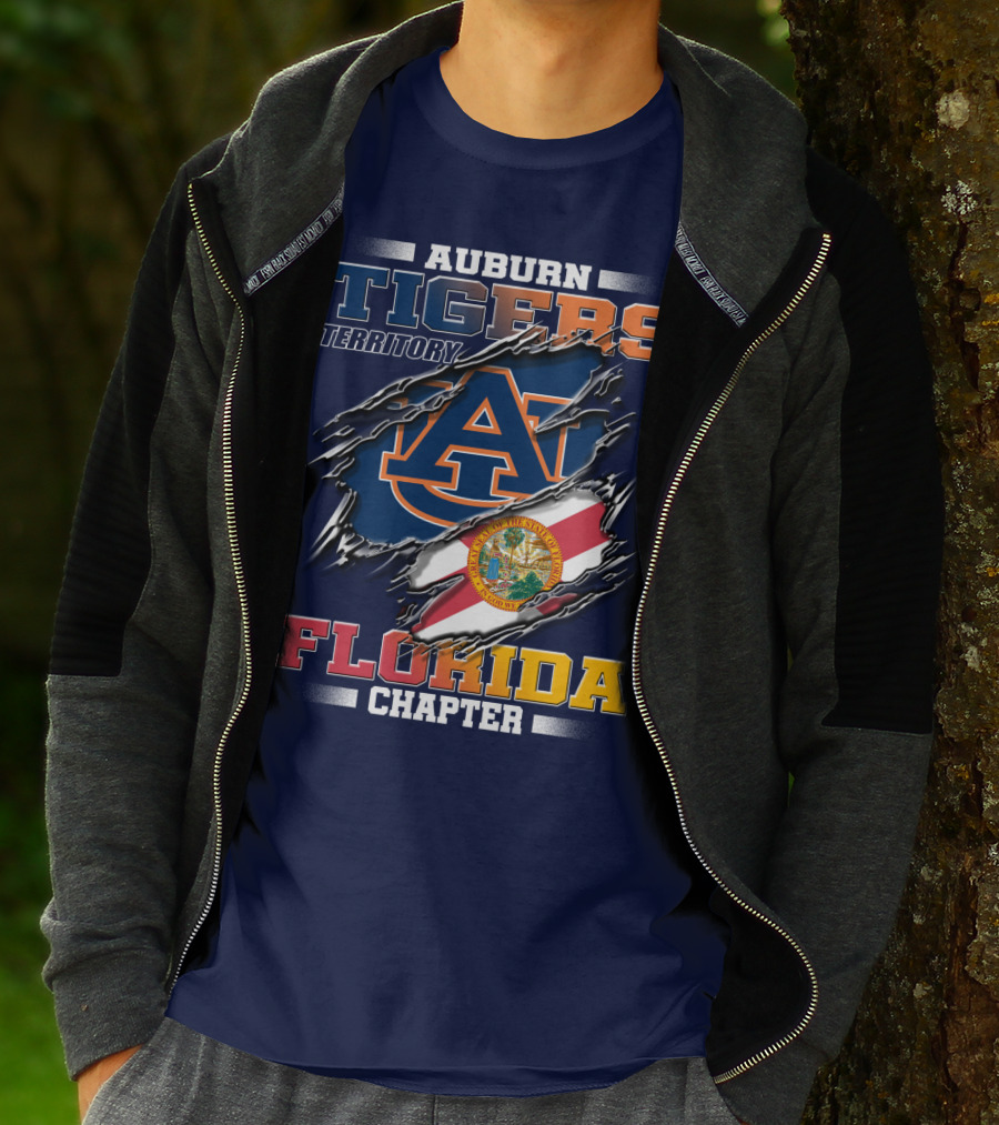 Auburn Tigers Territory Florida Chapter T-Shirt