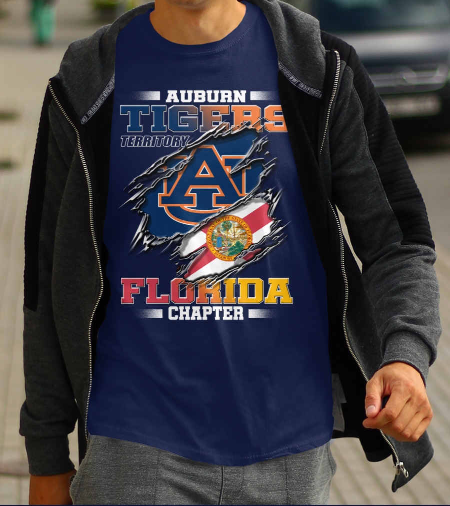 Auburn Tigers Territory Florida Chapter T-Shirt