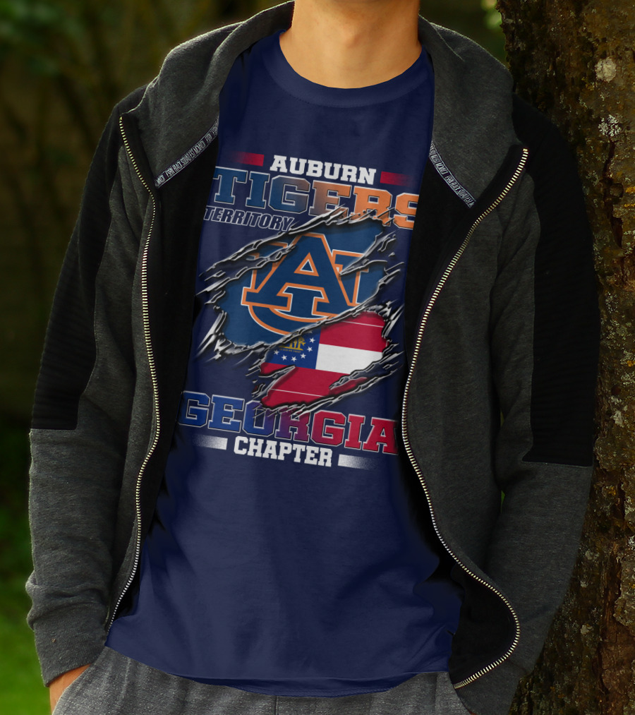 Auburn Tigers Territory Georgia Chapter T-Shirt