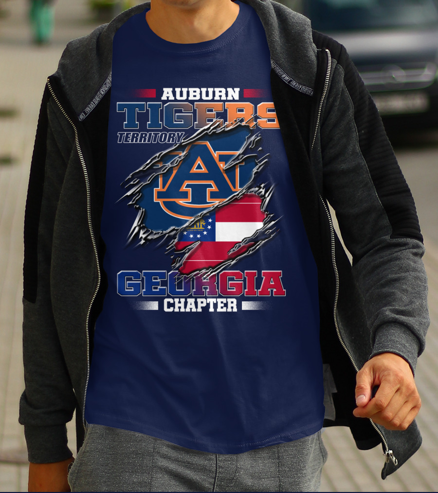 Auburn Tigers Territory Georgia Chapter T-Shirt