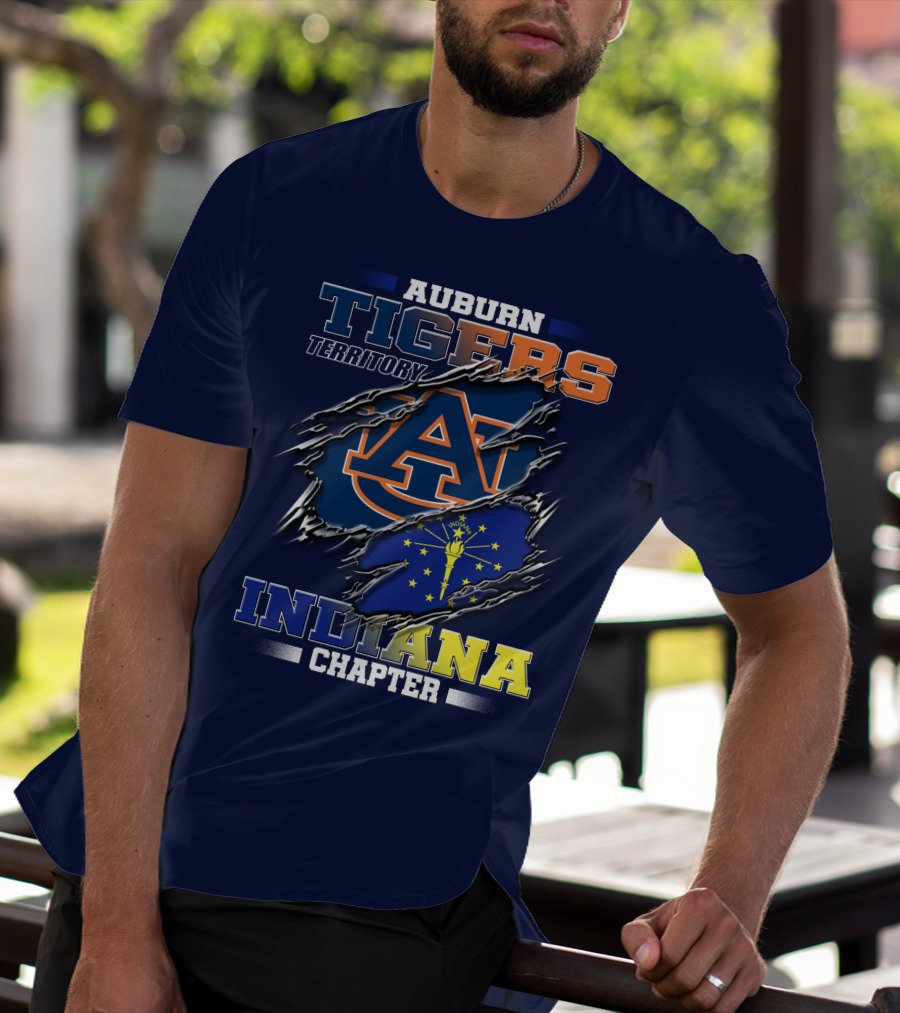 Auburn Tigers Territory Indiana Chapter T-Shirt