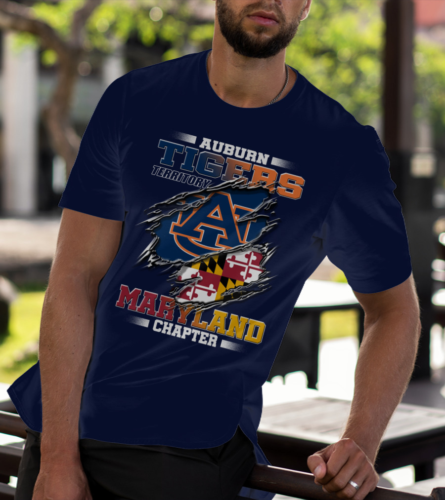 Auburn Tigers Territory Maryland Chapter T-Shirt