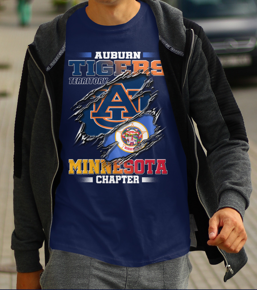 Auburn Tigers Territory Minnesota Chapter T-Shirt