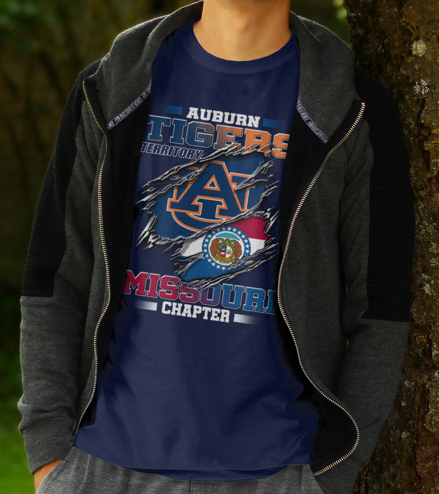 Auburn Tigers Territory Missouri Chapter T-Shirt