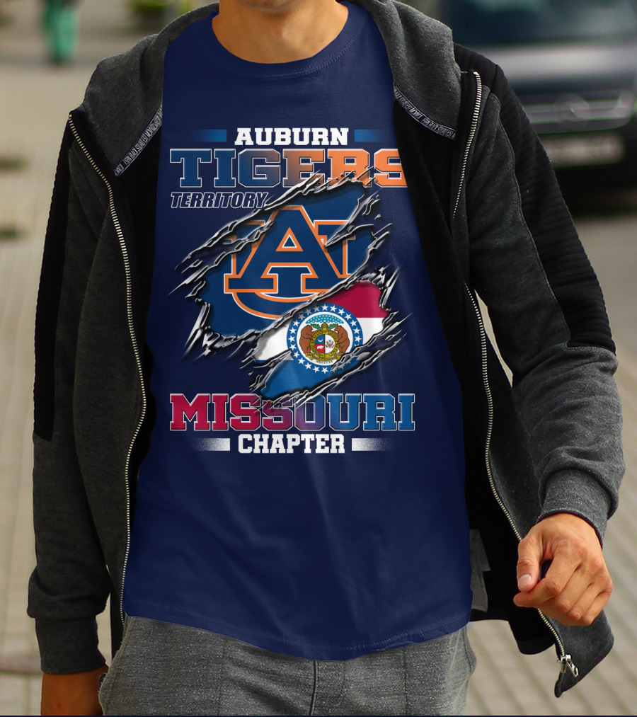 Auburn Tigers Territory Missouri Chapter T-Shirt