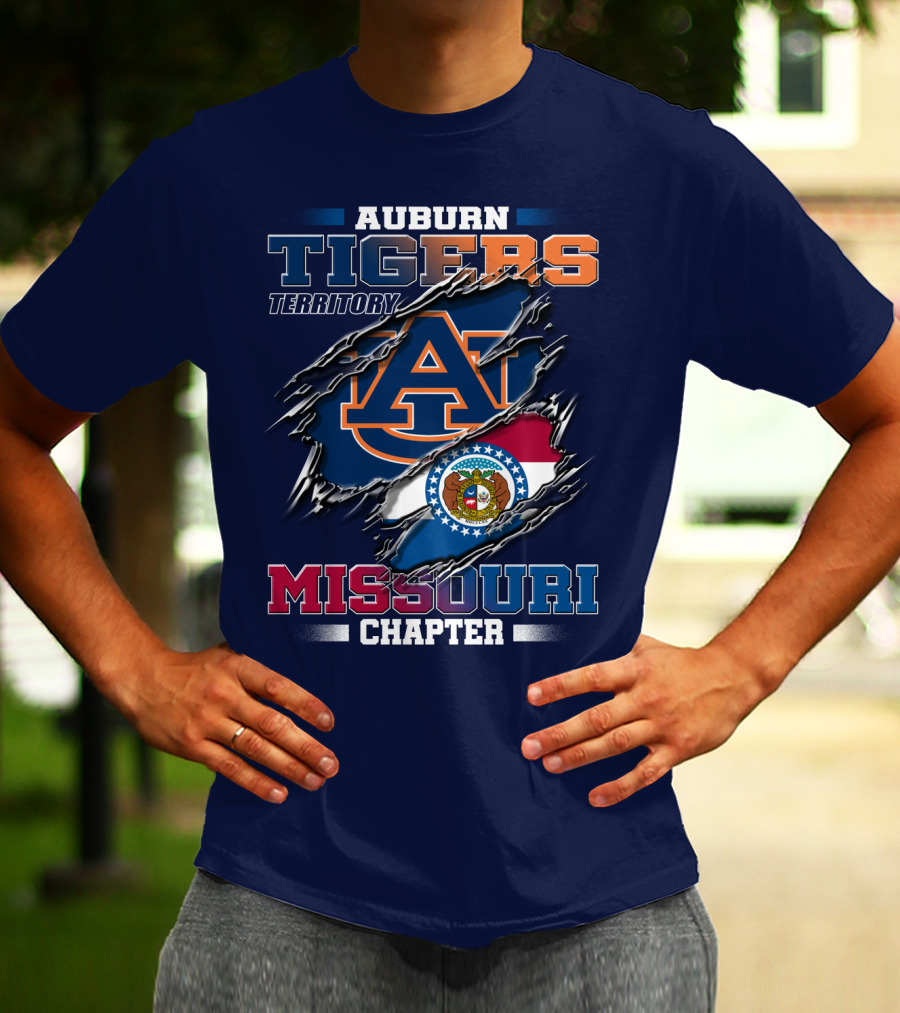Auburn Tigers Territory Missouri Chapter T-Shirt