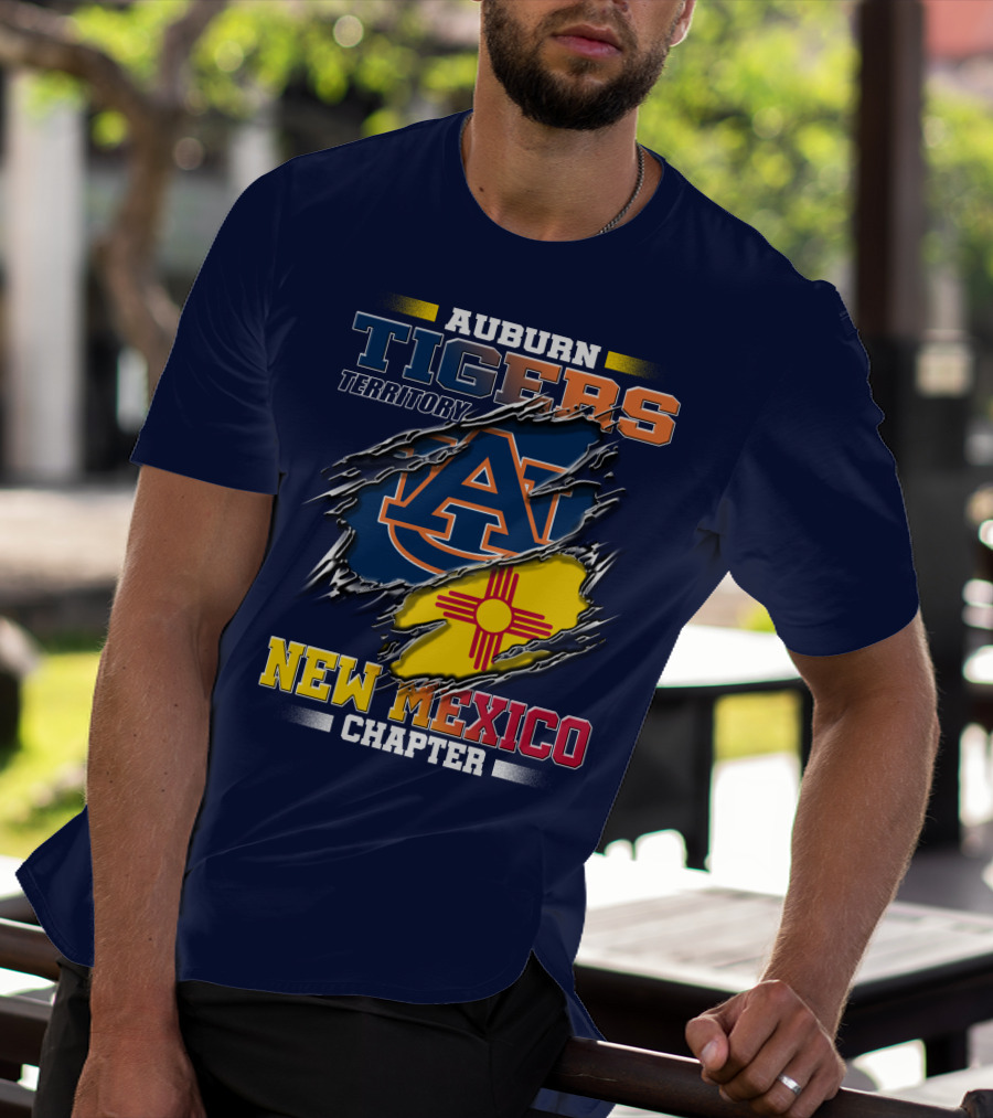 Auburn Tigers Territory New Mexico Chapter T-Shirt