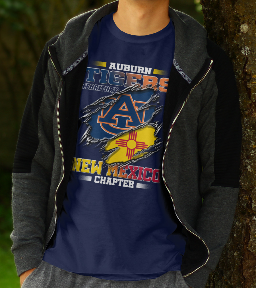 Auburn Tigers Territory New Mexico Chapter T-Shirt