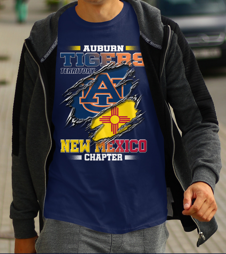 Auburn Tigers Territory New Mexico Chapter T-Shirt