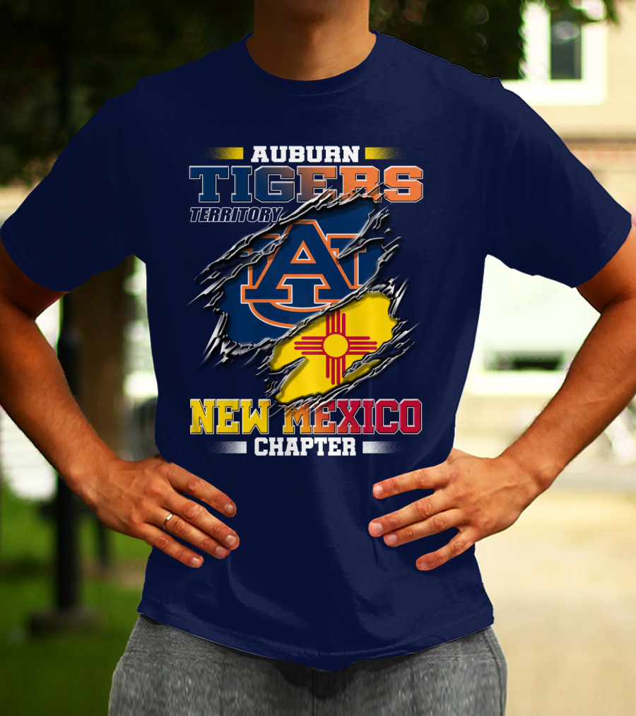 Auburn Tigers Territory New Mexico Chapter T-Shirt
