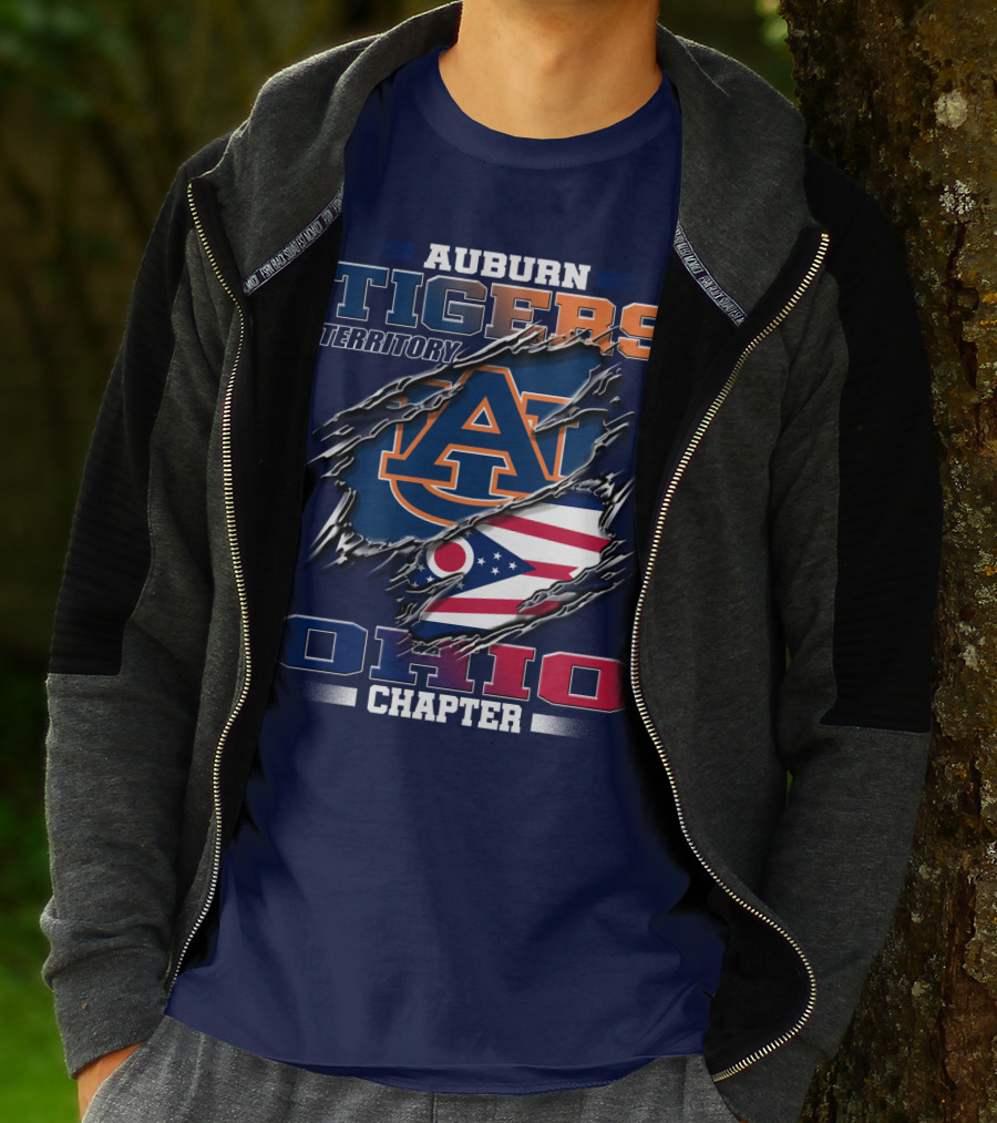 Auburn Tigers Territory Ohio Chapter T-Shirt