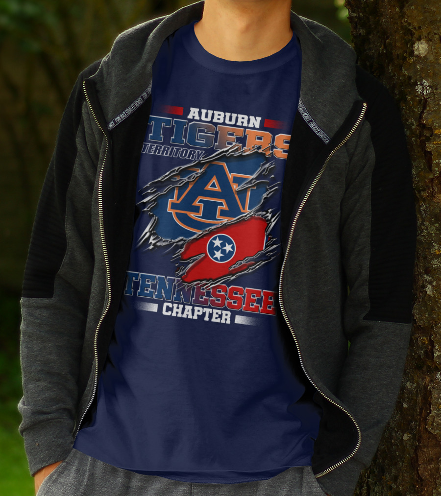 Auburn Tigers Territory Tennessee Chapter T-Shirt