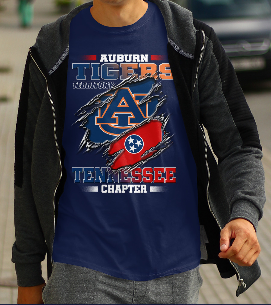 Auburn Tigers Territory Tennessee Chapter T-Shirt