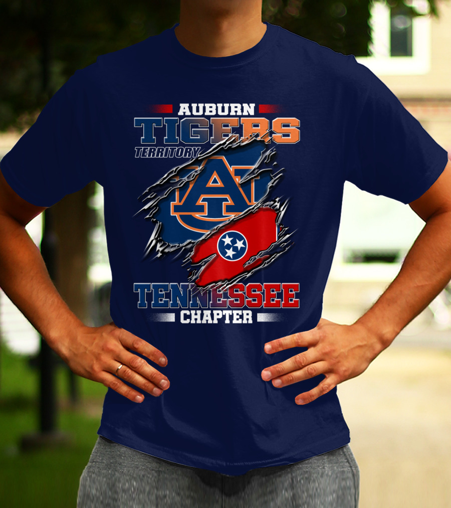 Auburn Tigers Territory Tennessee Chapter T-Shirt
