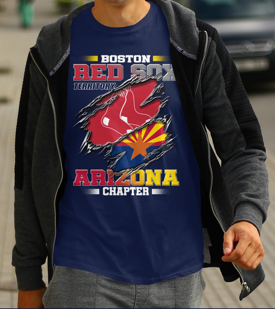 Boston Red Sox Territory Arizona Chapter T-Shirt