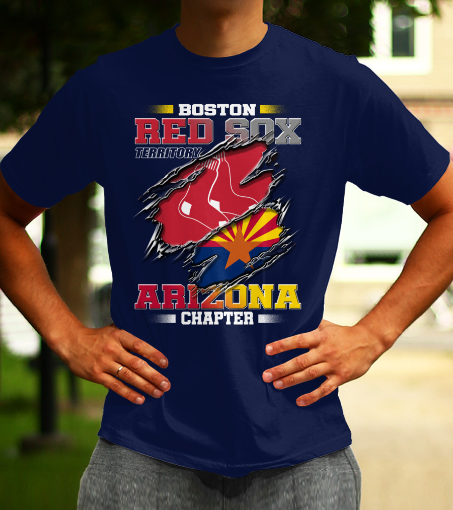 Boston Red Sox Territory Arizona Chapter T-Shirt