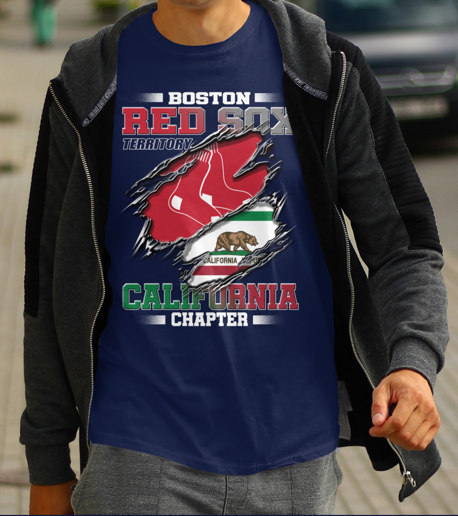 Boston Red Sox Territory California Chapter T-Shirt