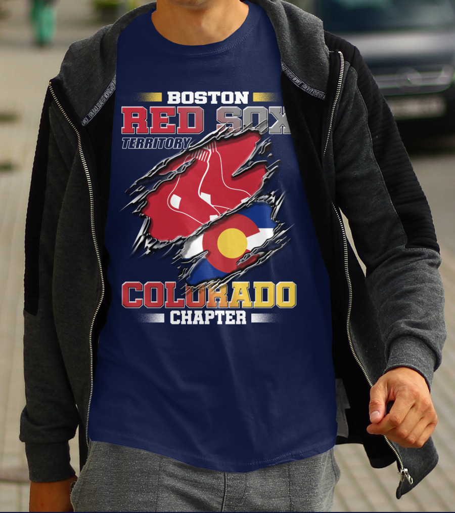 Boston Red Sox Territory Colorado Chapter T-Shirt