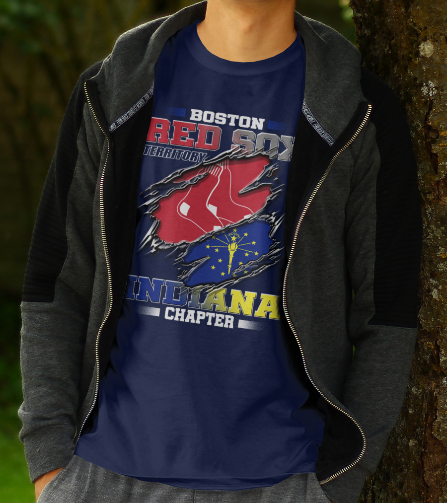 Boston Red Sox Territory Indiana Chapter T-Shirt