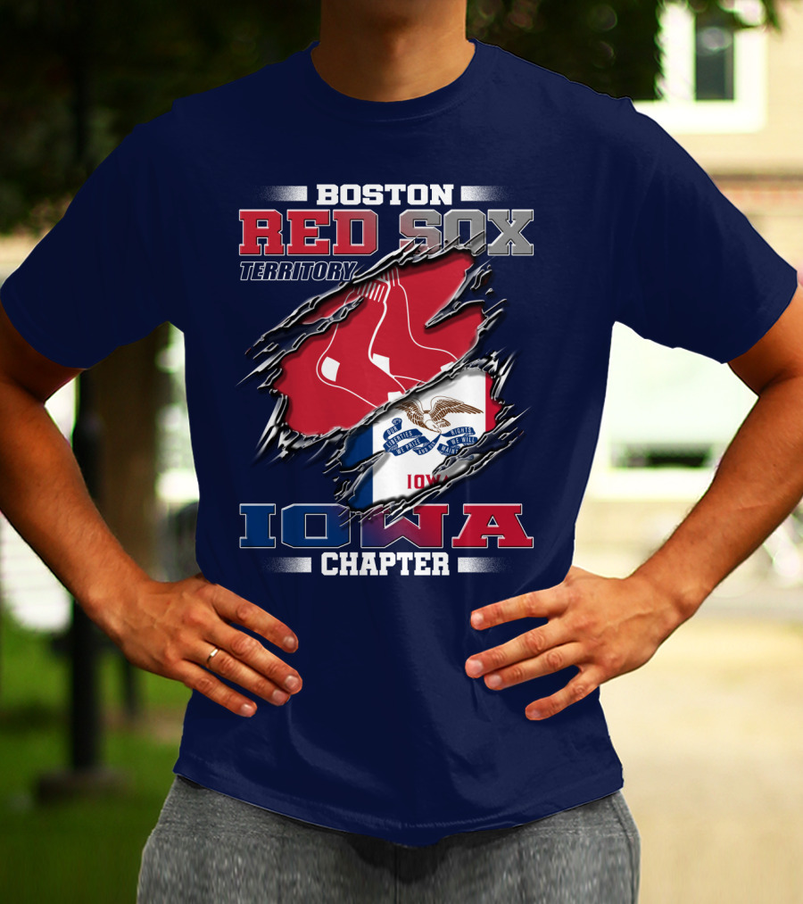 BOSTON RED SOX TERRITORY IOWA CHAPTER T-Shirt