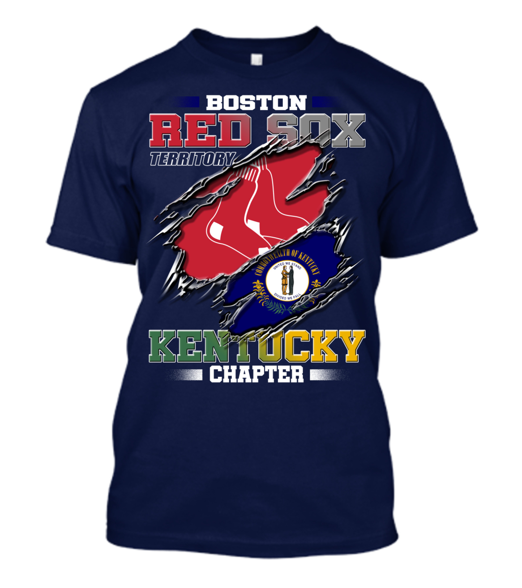 Boston Red Sox Territory Kentucky Chapter T-Shirt