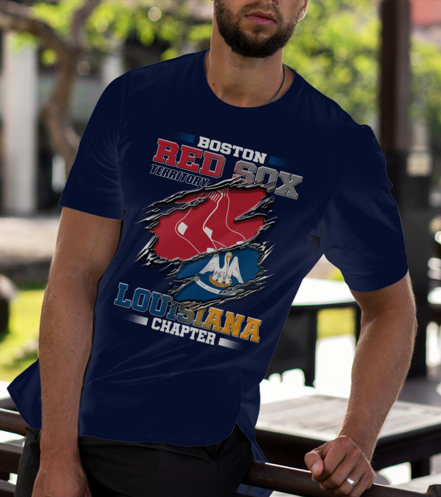 Boston Red Sox Territory Louisiana Chapter T-Shirt