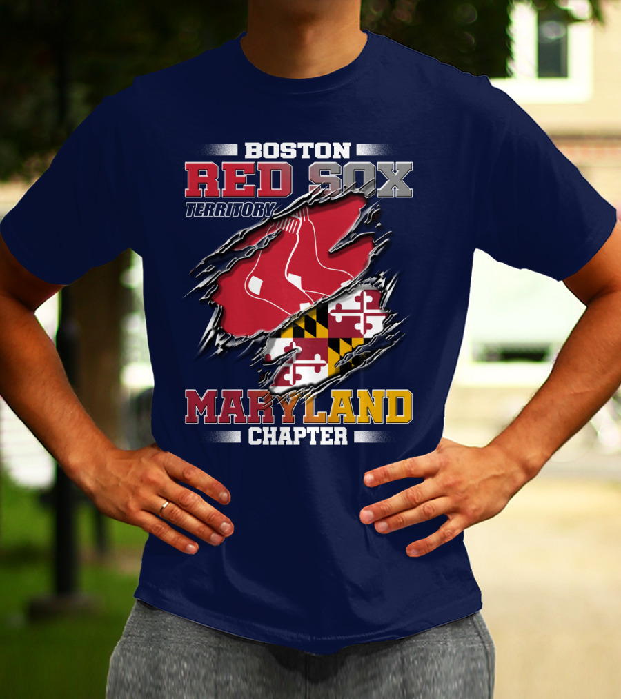 Boston Red Sox Territory Maryland Chapter T-Shirt