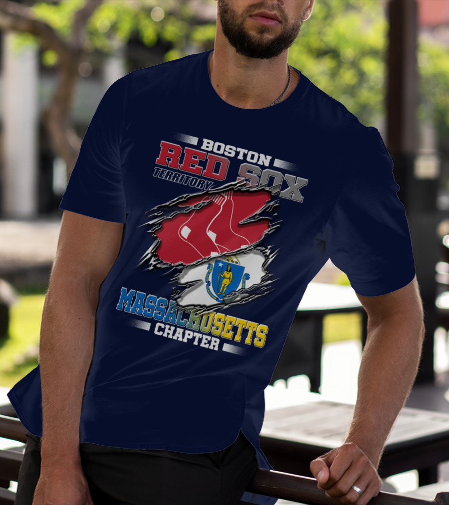 Boston Red Sox Territory Massachusetts Chapter T-Shirt