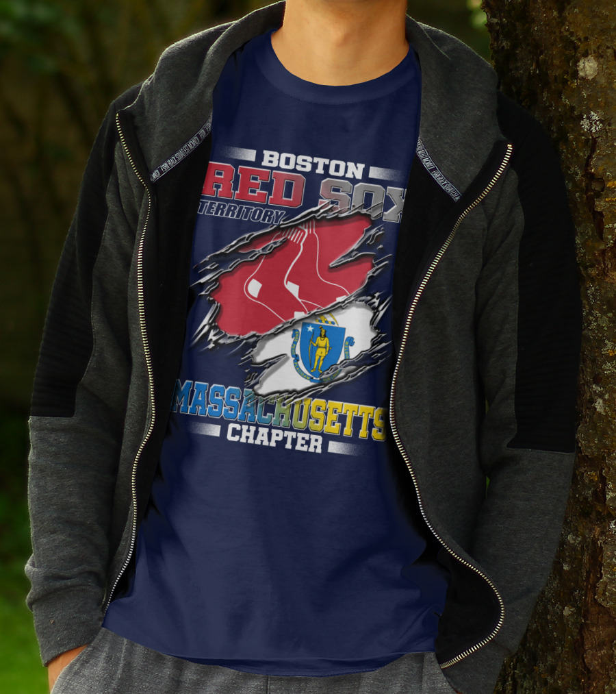 Boston Red Sox Territory Massachusetts Chapter T-Shirt