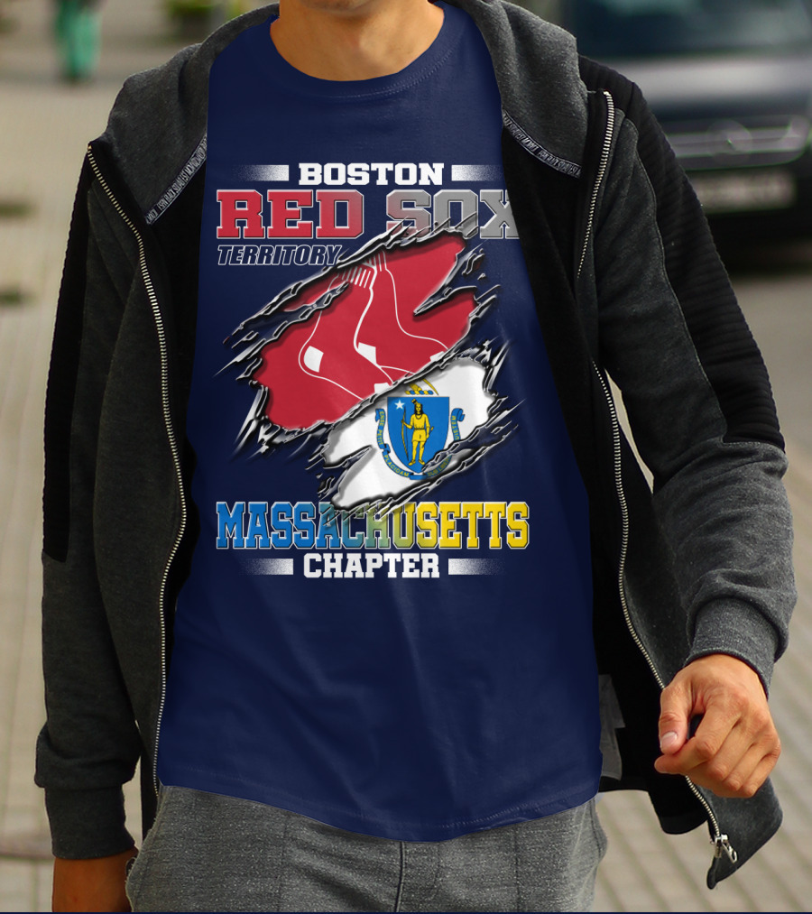 Boston Red Sox Territory Massachusetts Chapter T-Shirt