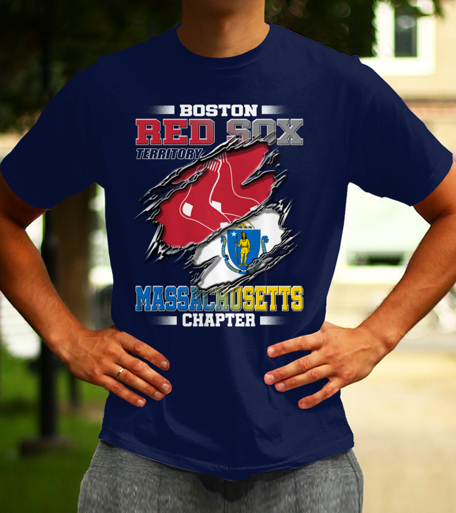 Boston Red Sox Territory Massachusetts Chapter T-Shirt