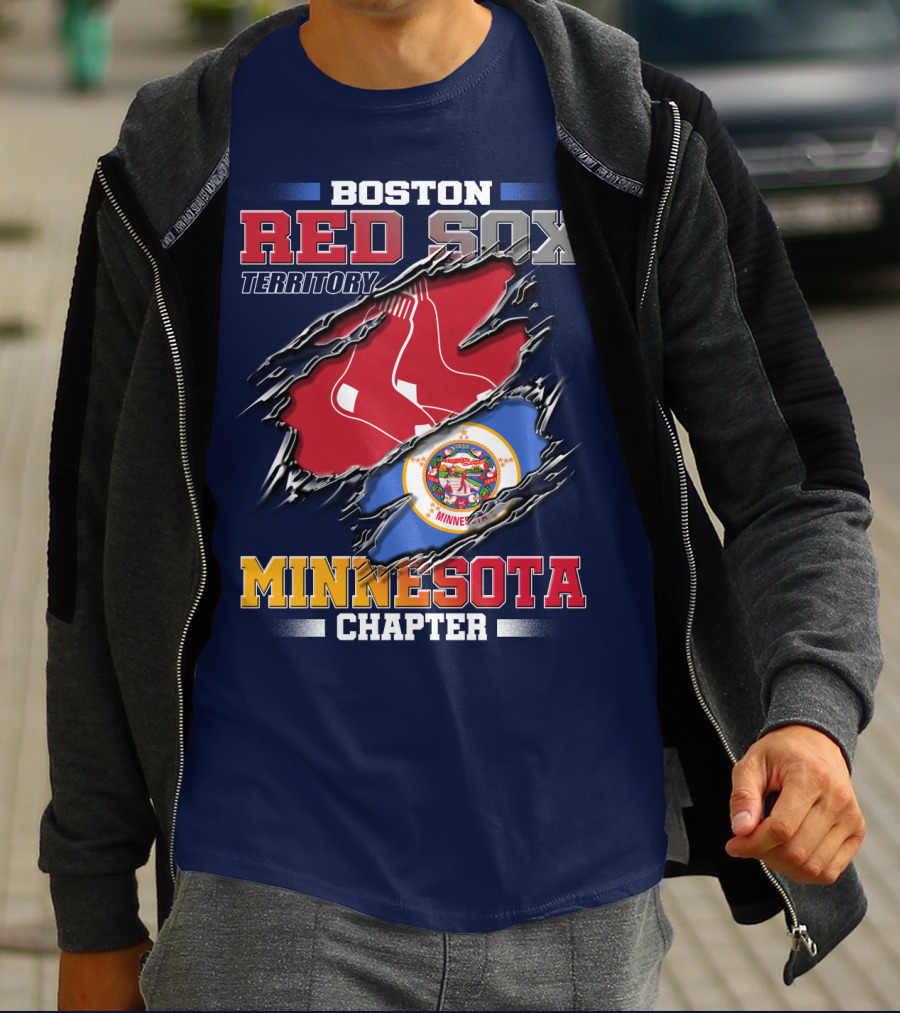 Boston Red Sox Territory Minnesota Chapter T-Shirt