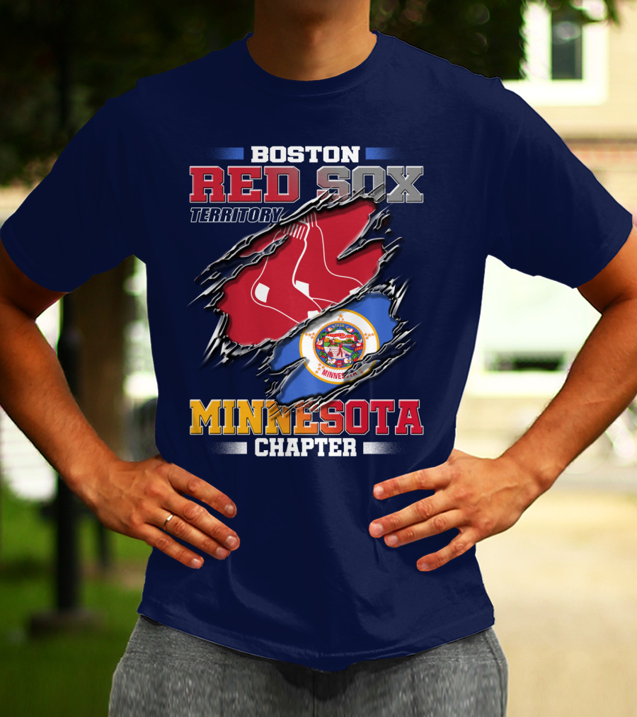 Boston Red Sox Territory Minnesota Chapter T-Shirt