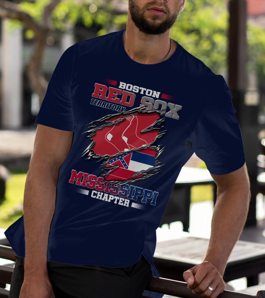 Boston Red Sox Territory Mississippi Chapter T-Shirt