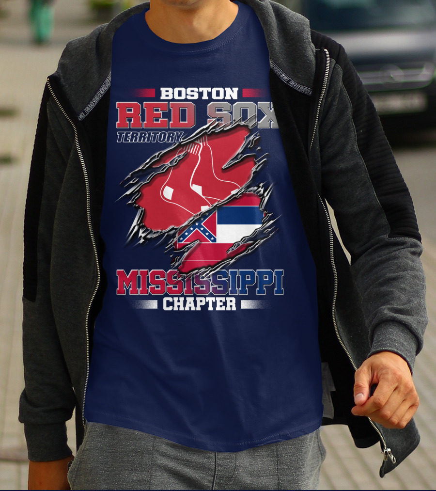 Boston Red Sox Territory Mississippi Chapter T-Shirt
